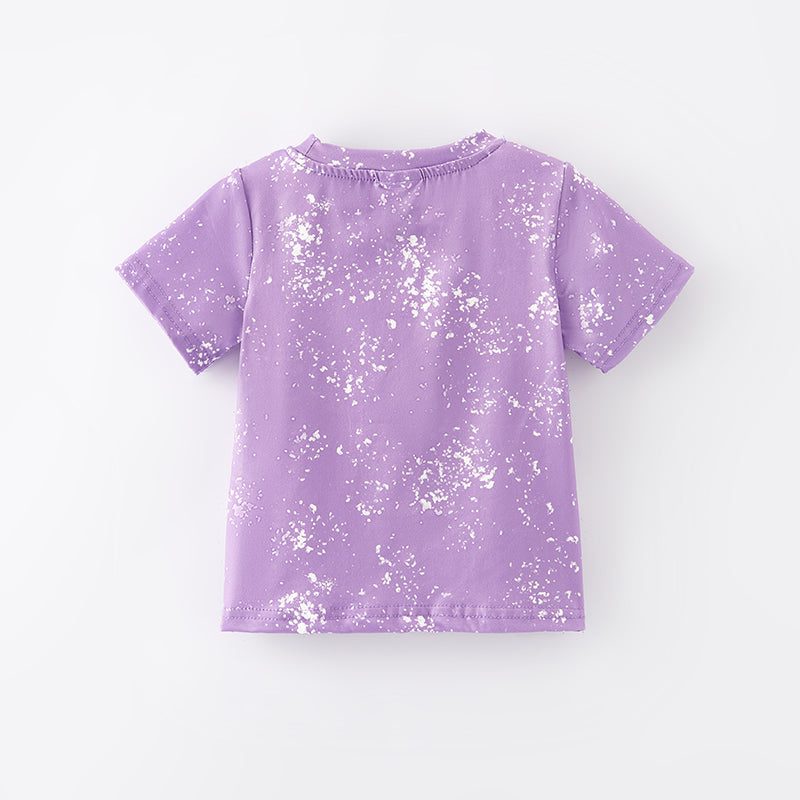 (In Stock E27-2-3)Girls Fall Strong Free Print Top