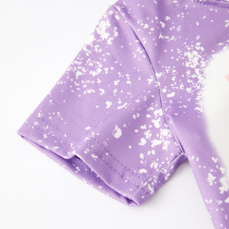 (In Stock E27-2-3)Girls Fall Strong Free Print Top