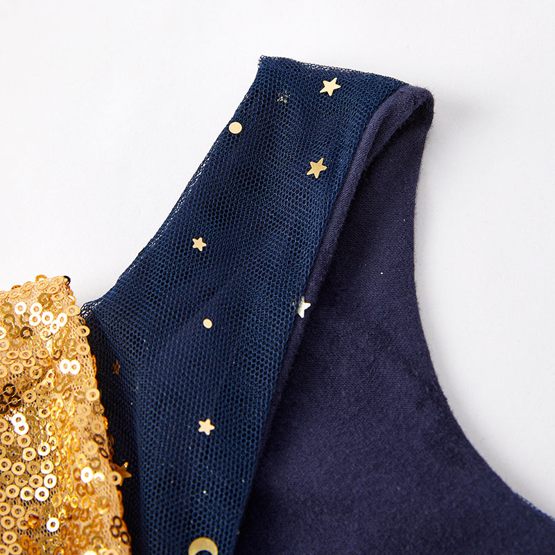 (In Stock)Girls Patriotic Tulle Dress