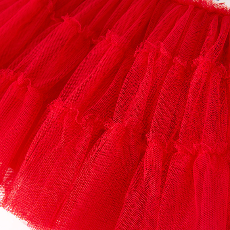 (In Stock E35-1-3)Girls Christmas Applique Outfit Set