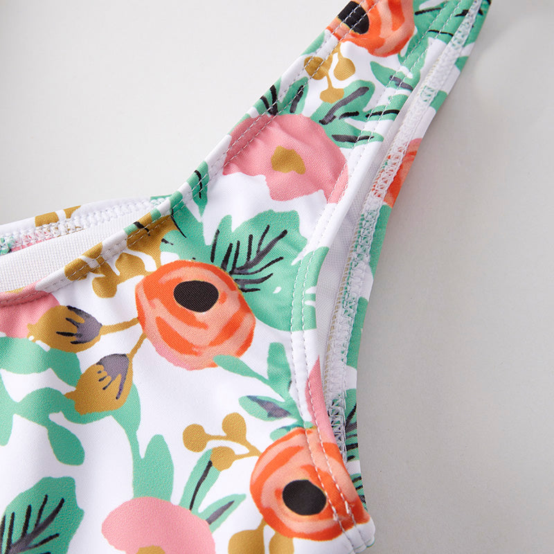 (In Stock)One Pack(10 Pieces total) Sale Adults Summer Floral Print Swimsuit