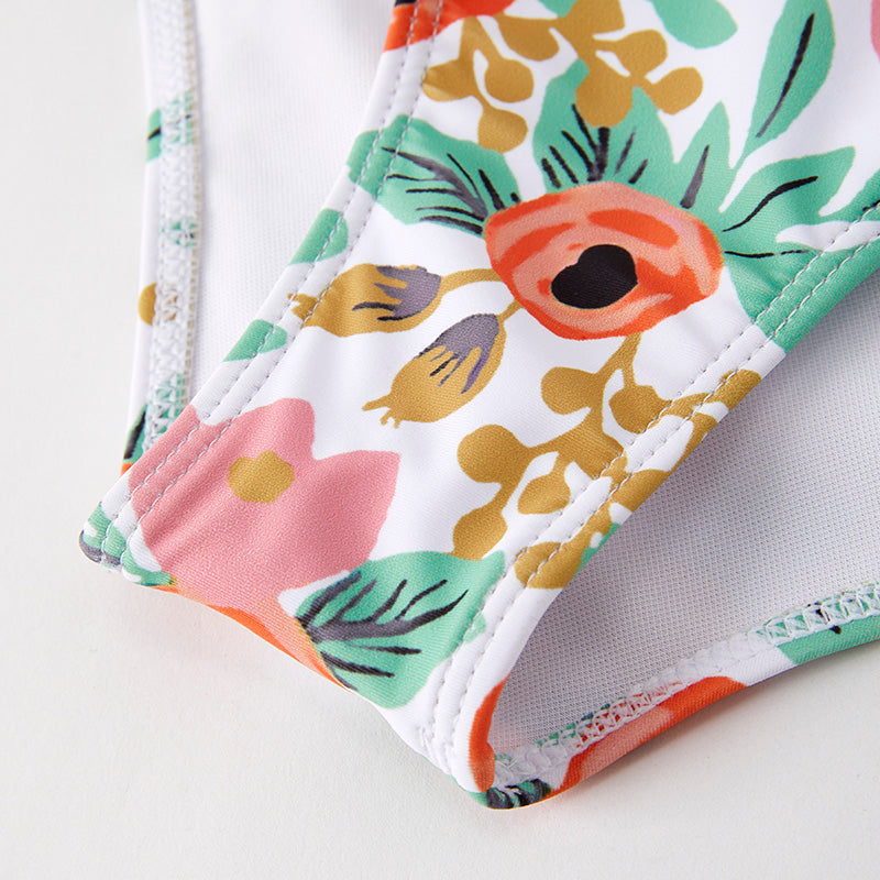 (In Stock)One Pack(10 Pieces total) Sale Adults Summer Floral Print Swimsuit