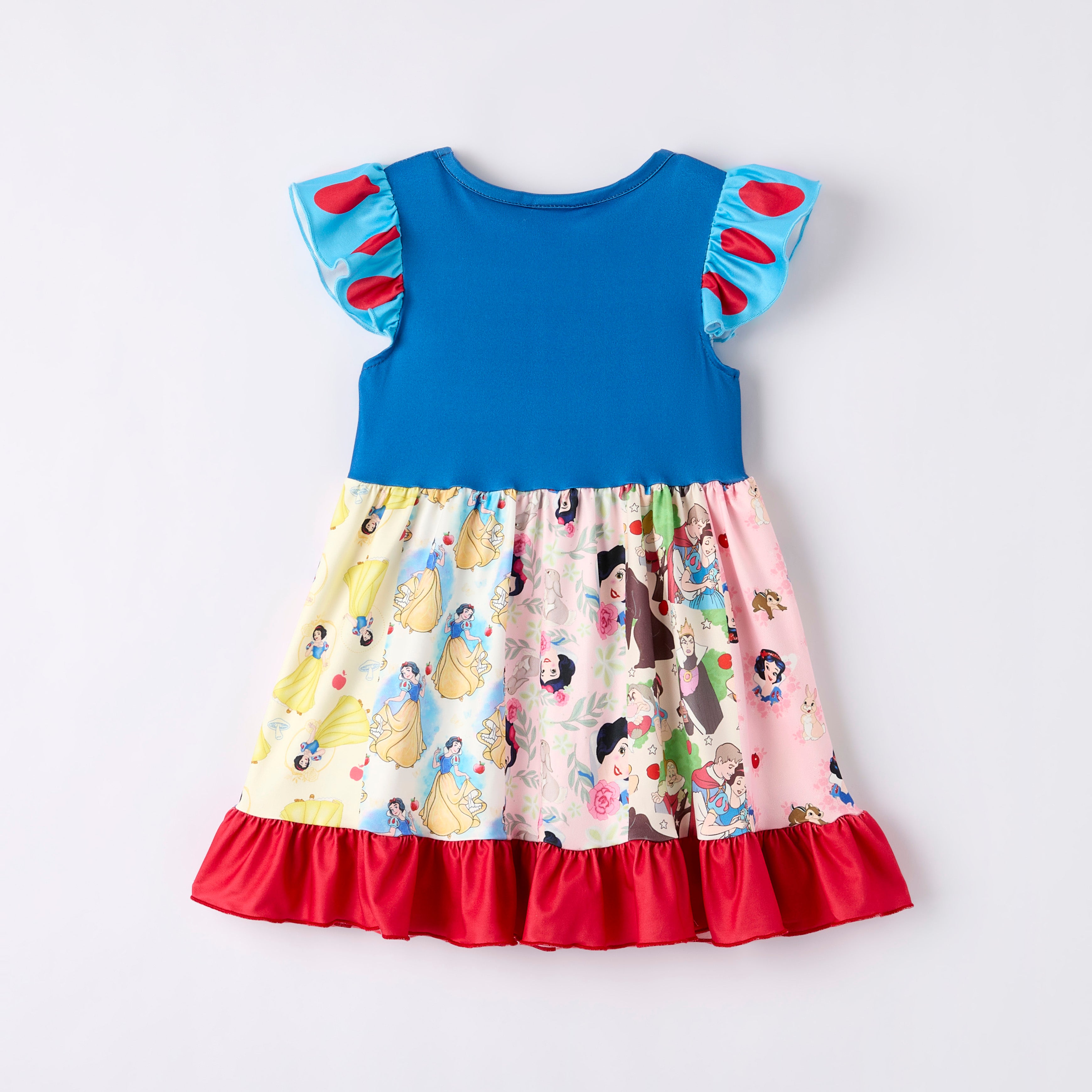 (Pre Order)Girls Spring and Summer Princess Print Dress