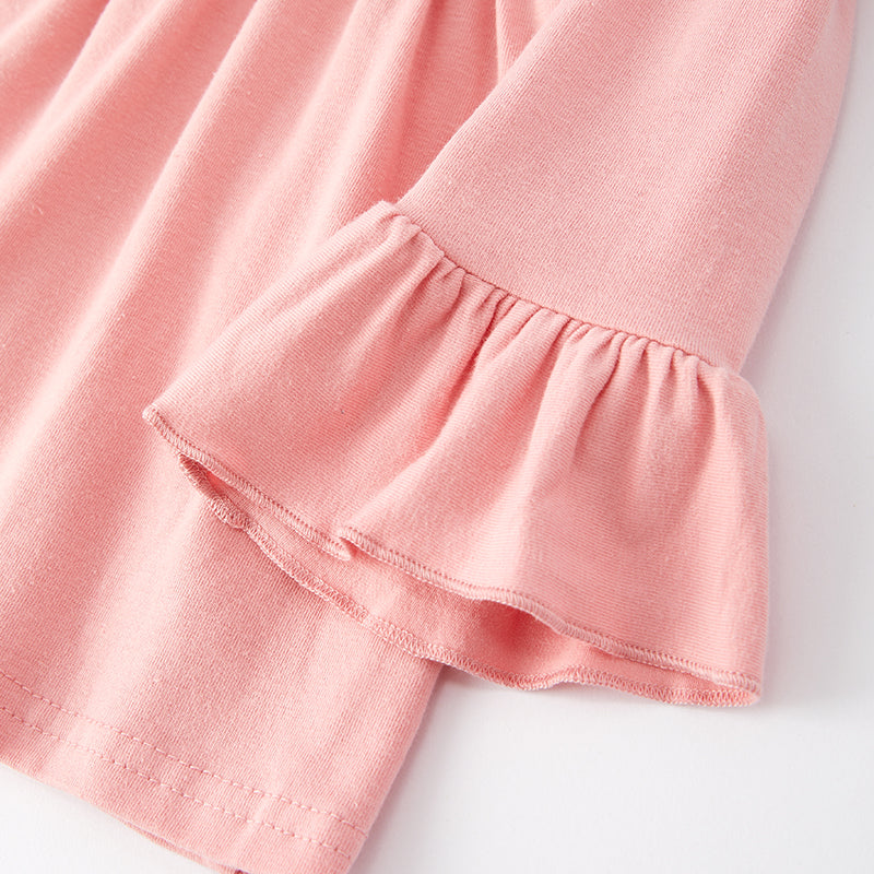 (In Stock E34-3-2)Girls Christmas Embroidery Outfit Set