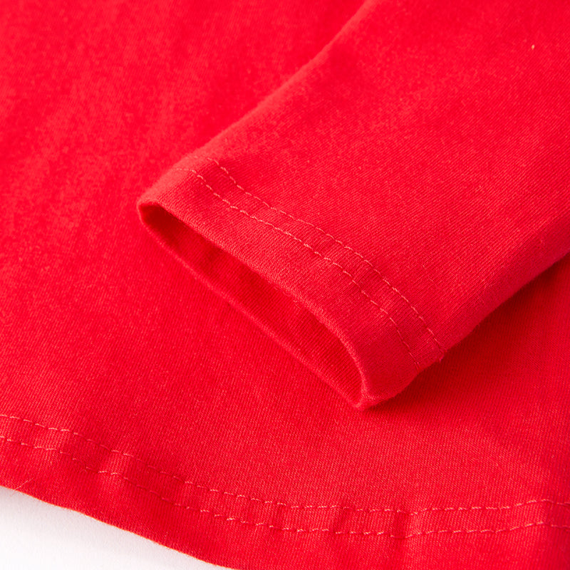 (In Stock G25-1-1)Girls Christmas Elk Suspender Dress with Socks