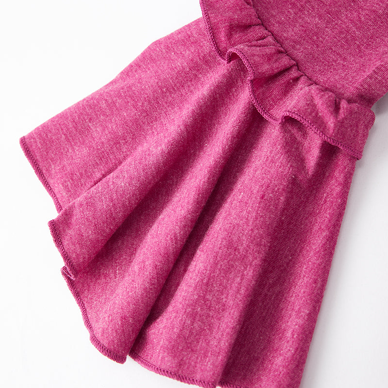 (In Stock G33-3-2)Girls Christmas Print Denim Set