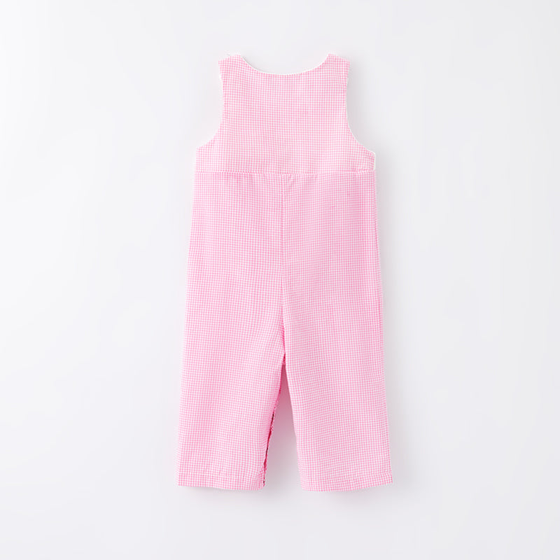 (In Stock L33-2-1)One Pack(6 Pieces total) Sale Baby Boys Christmas Embroidery Smocked Romper