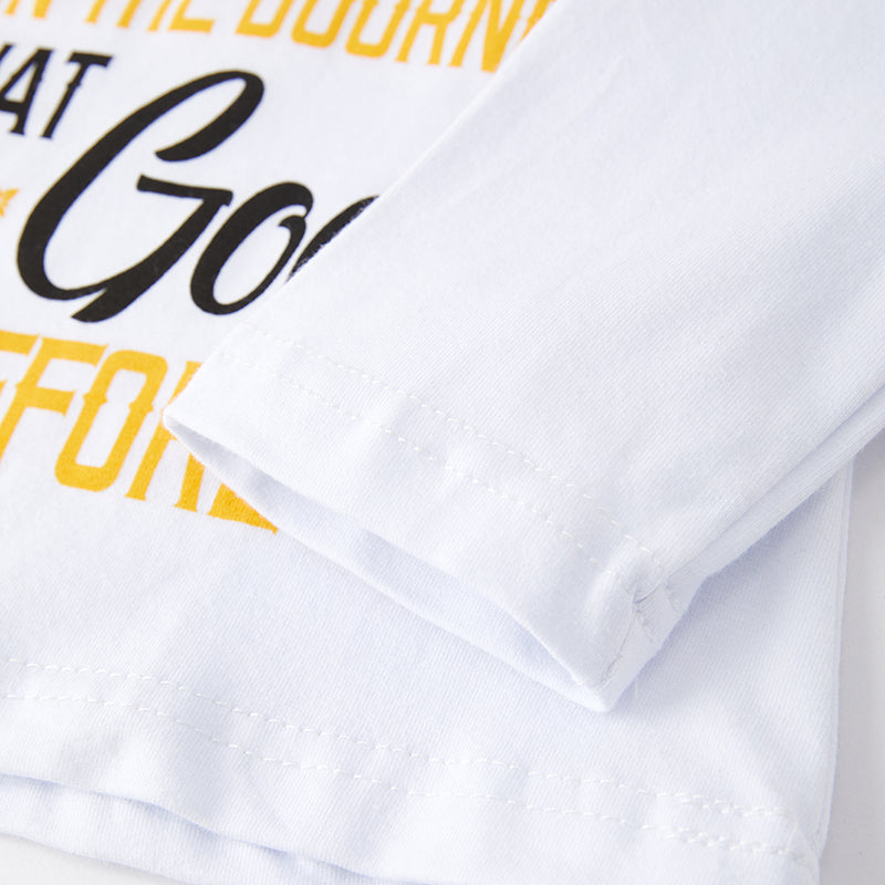 (In Stock G19-2-2)Girls Fall Sunflower Print Outfit Set