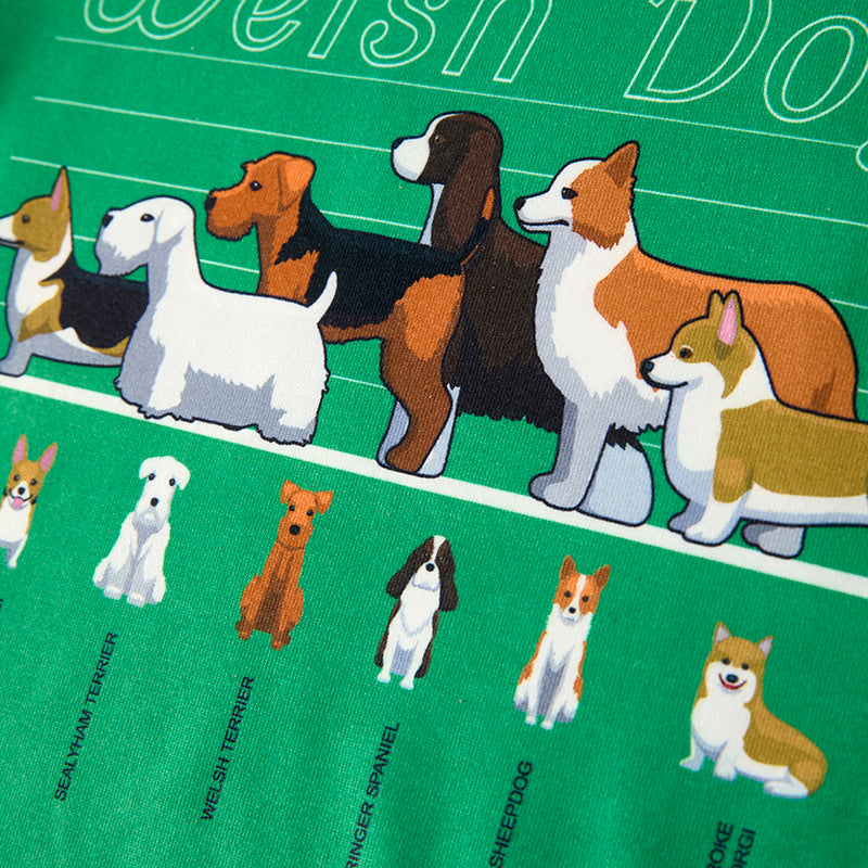 (In Stock)Boys Spring and Summer Puppy Print Top
