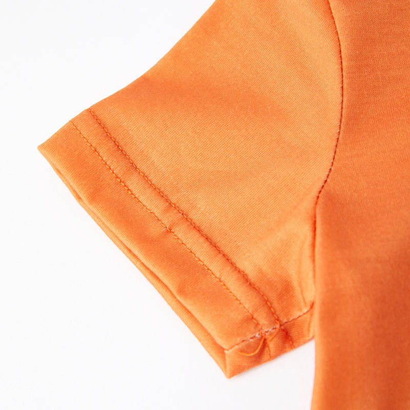 (In Stock L6-3-2)Boys Fall Tractors Print Top