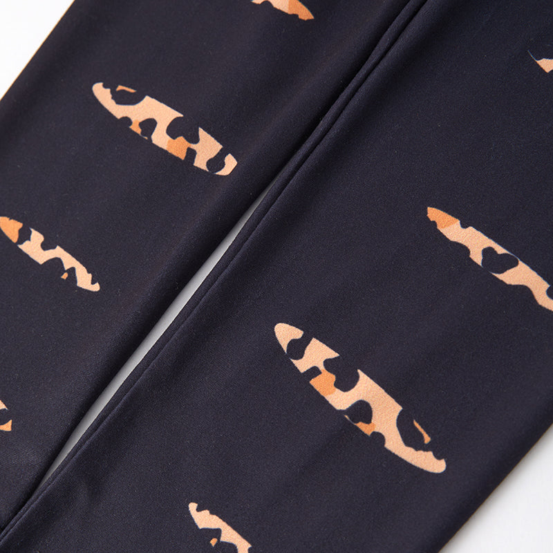 (In Stock L8-1-3)Girls Valentine's Day XOXO Print Outfit Set