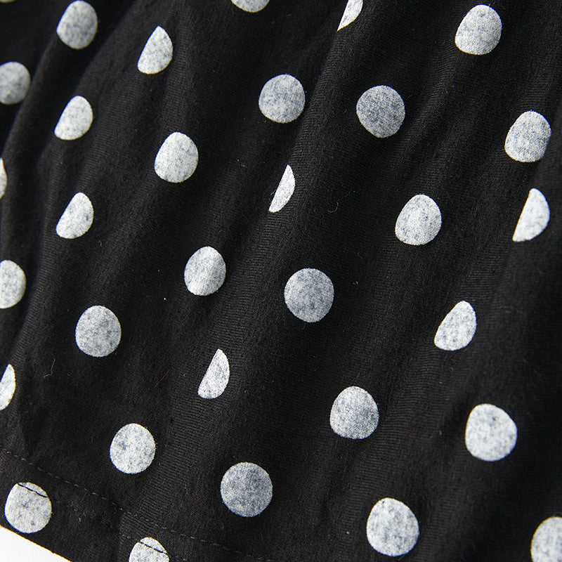 (In Stock G8-3-3)Girls Christmas Snowman Applique Dress