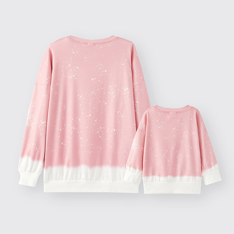 (In Stock L33-2-2)Mommy and Me Valentine's Day Print Top