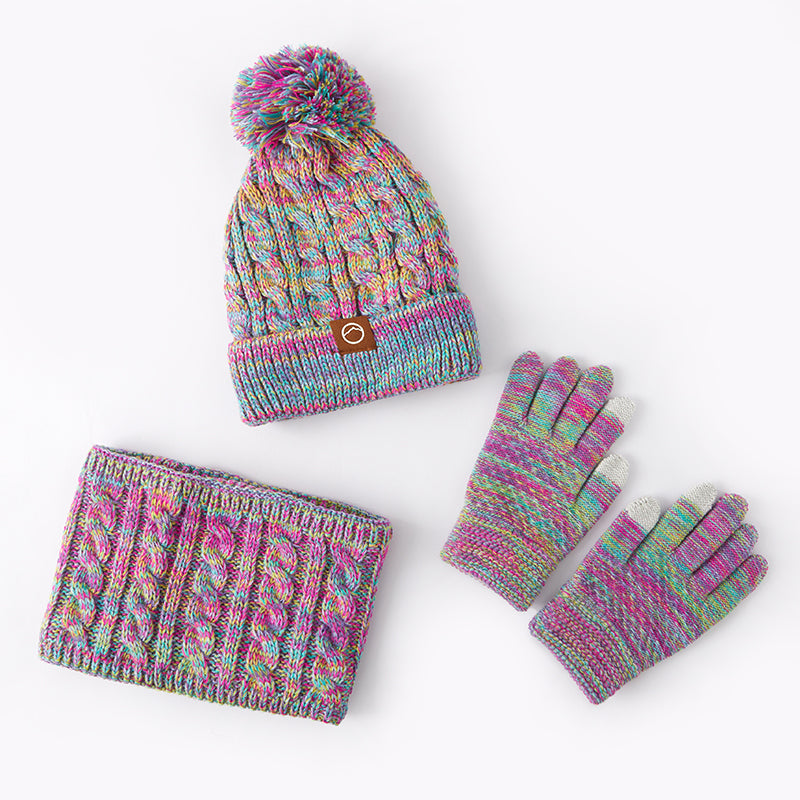 (Pre Order)Kids Hats, Bibs and Gloves 3 pieces