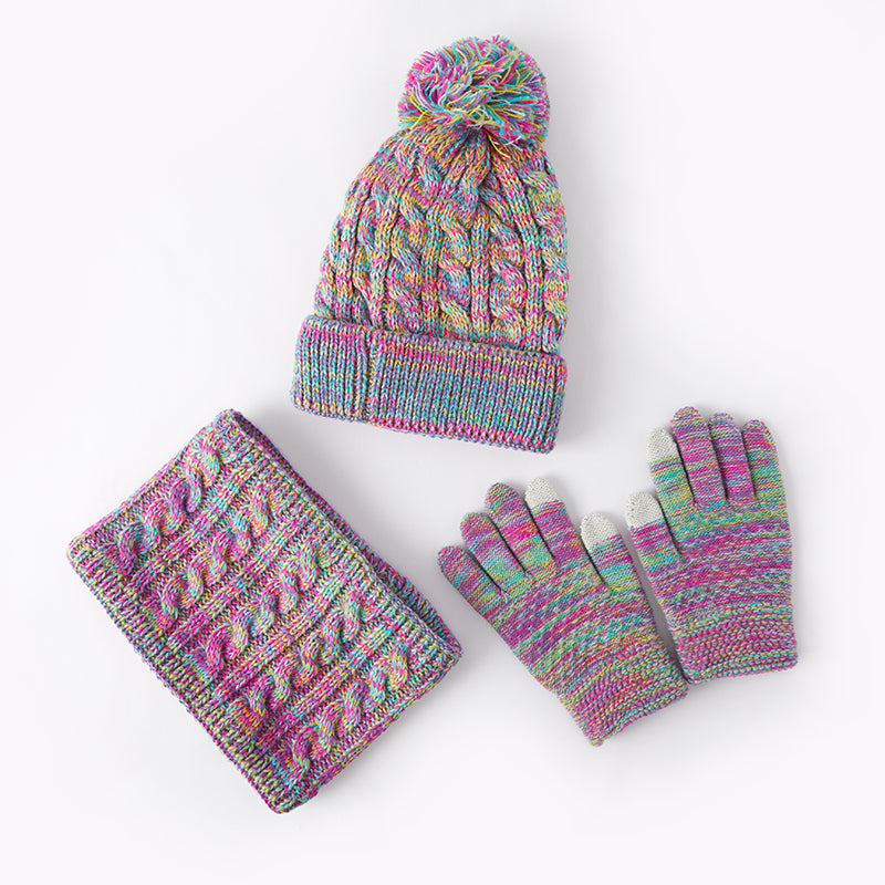 (Pre Order)Kids Hats, Bibs and Gloves 3 pieces