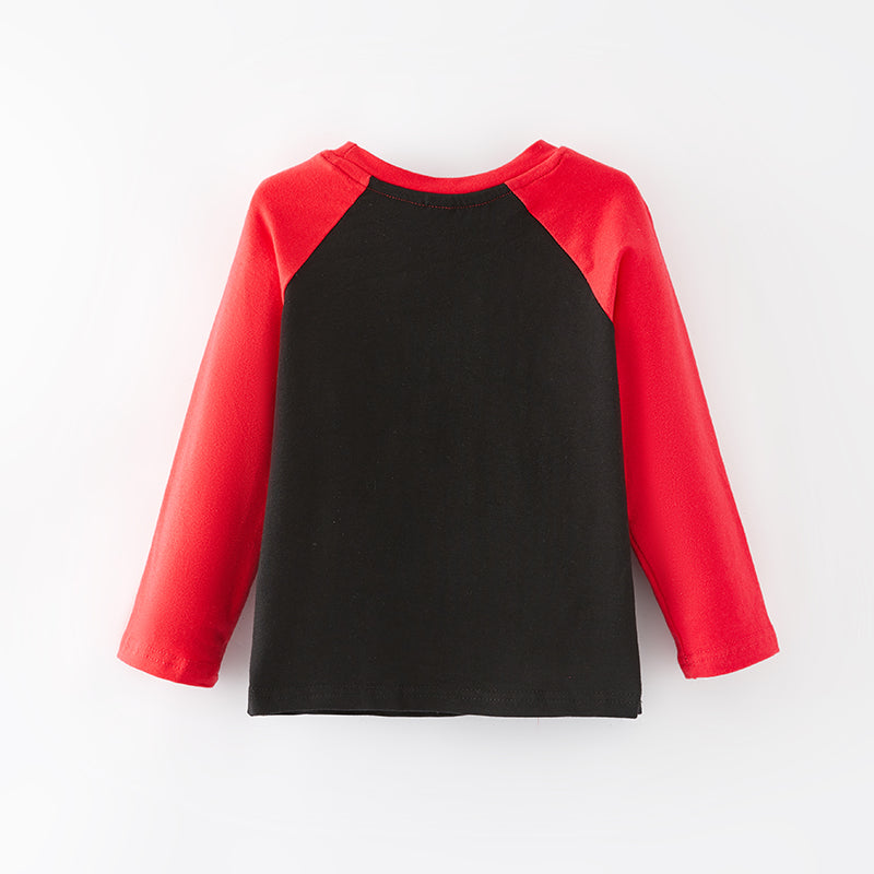 (In Stock L32-2-1)Boys Spring DR SEUSS Print Cotton Top