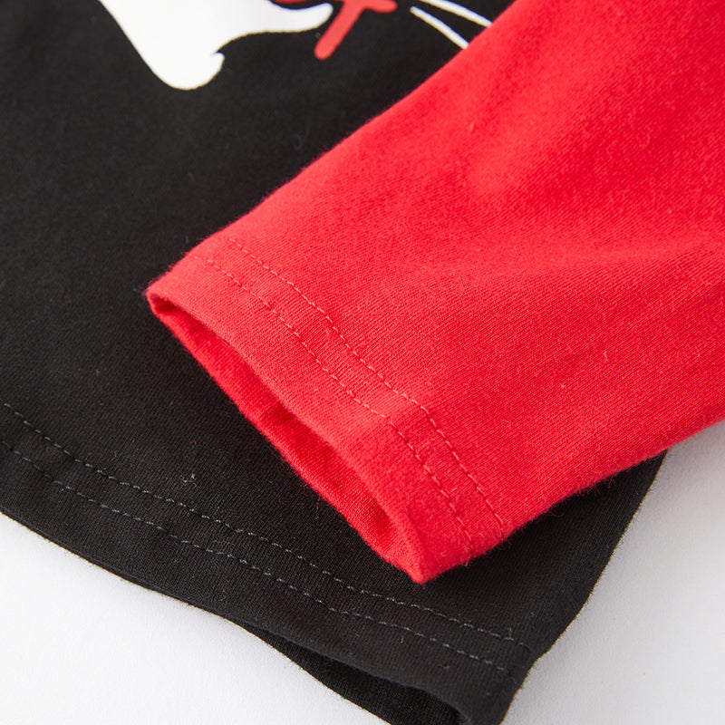 (In Stock L32-2-1)Boys Spring DR SEUSS Print Cotton Top