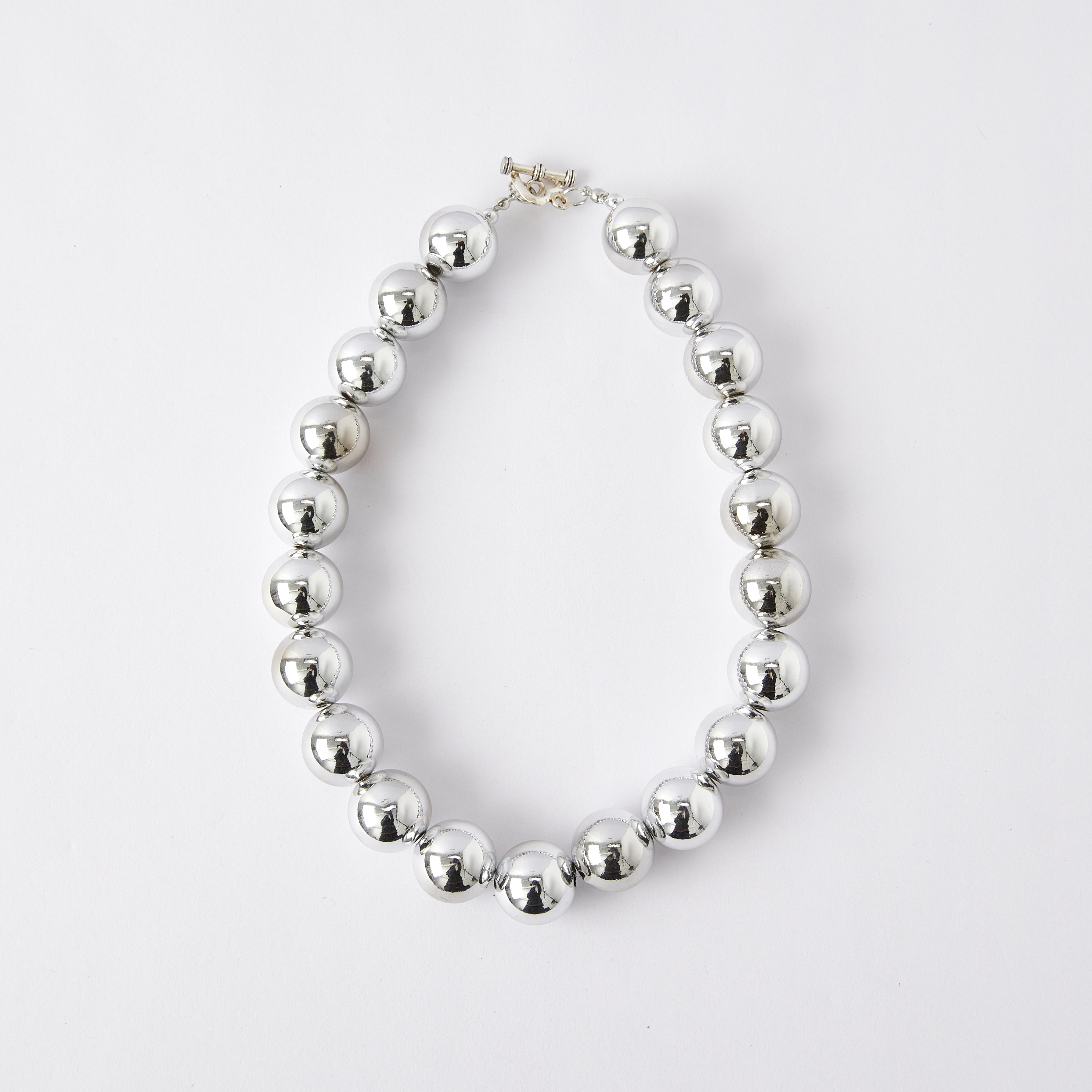 (In Stock G11)Girls Rhinestone Solid Color Beaded Necklace