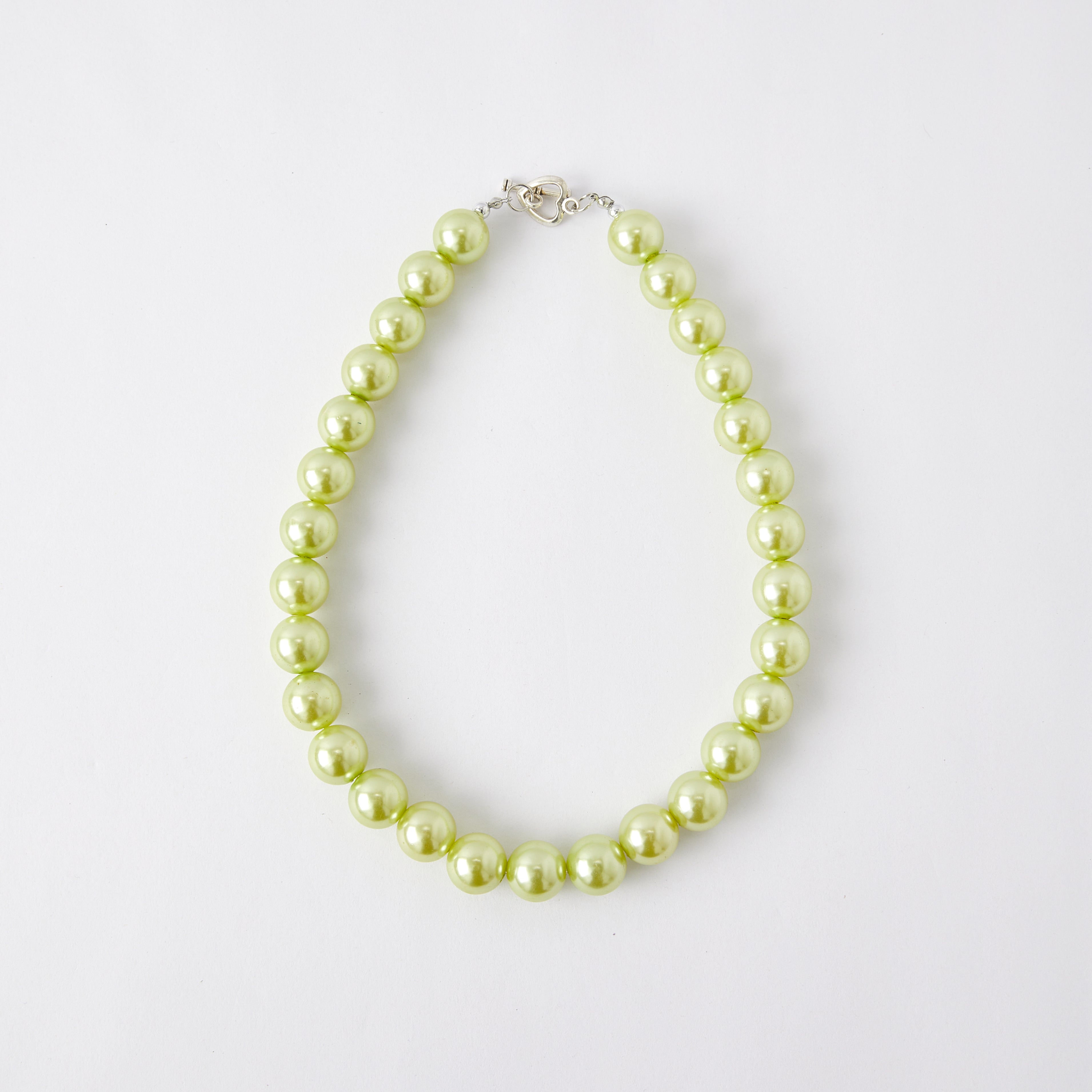 (In Stock G11)Girls Rhinestone Solid Color Beaded Necklace