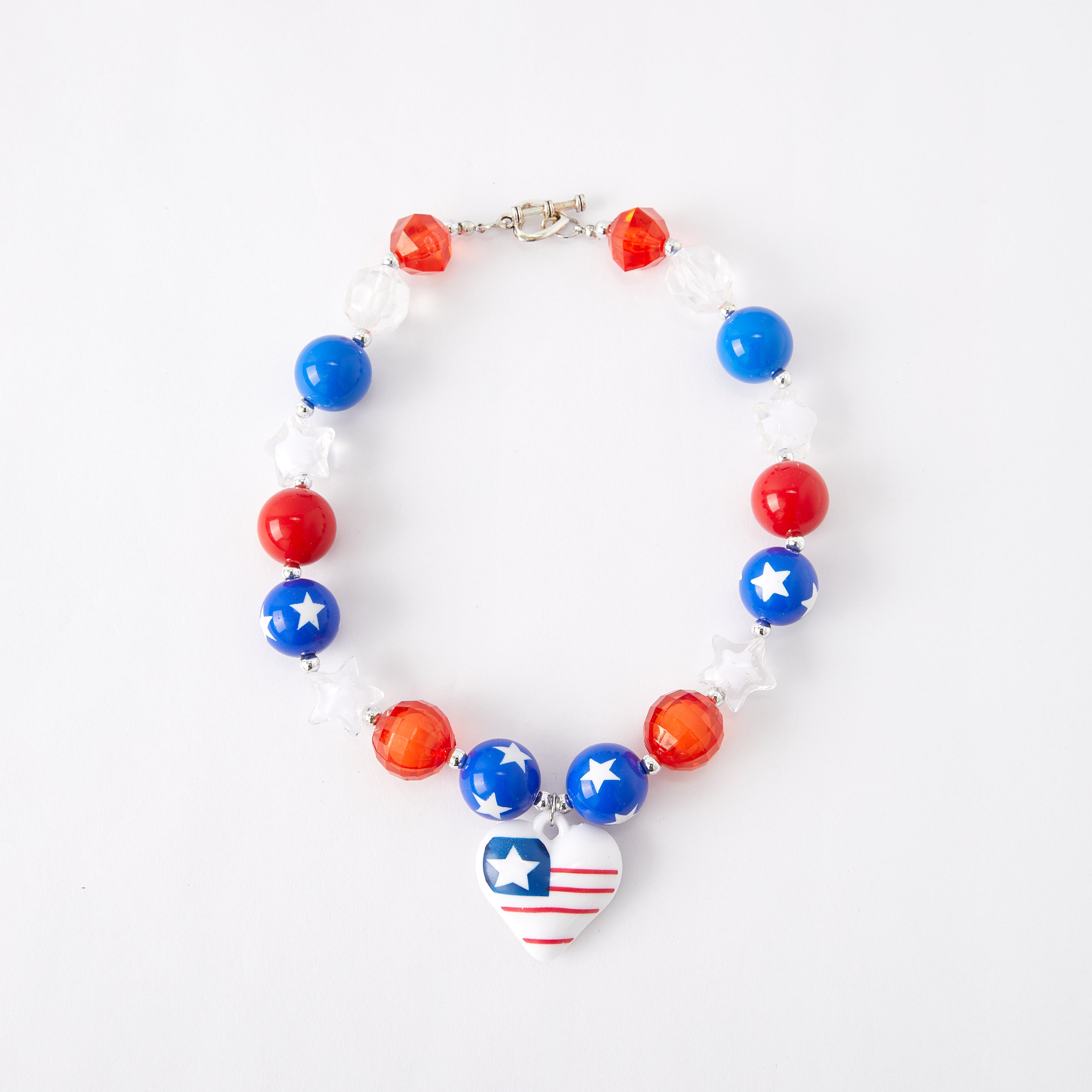 (In Stock G11)Girls Rhinestone Beaded Necklace