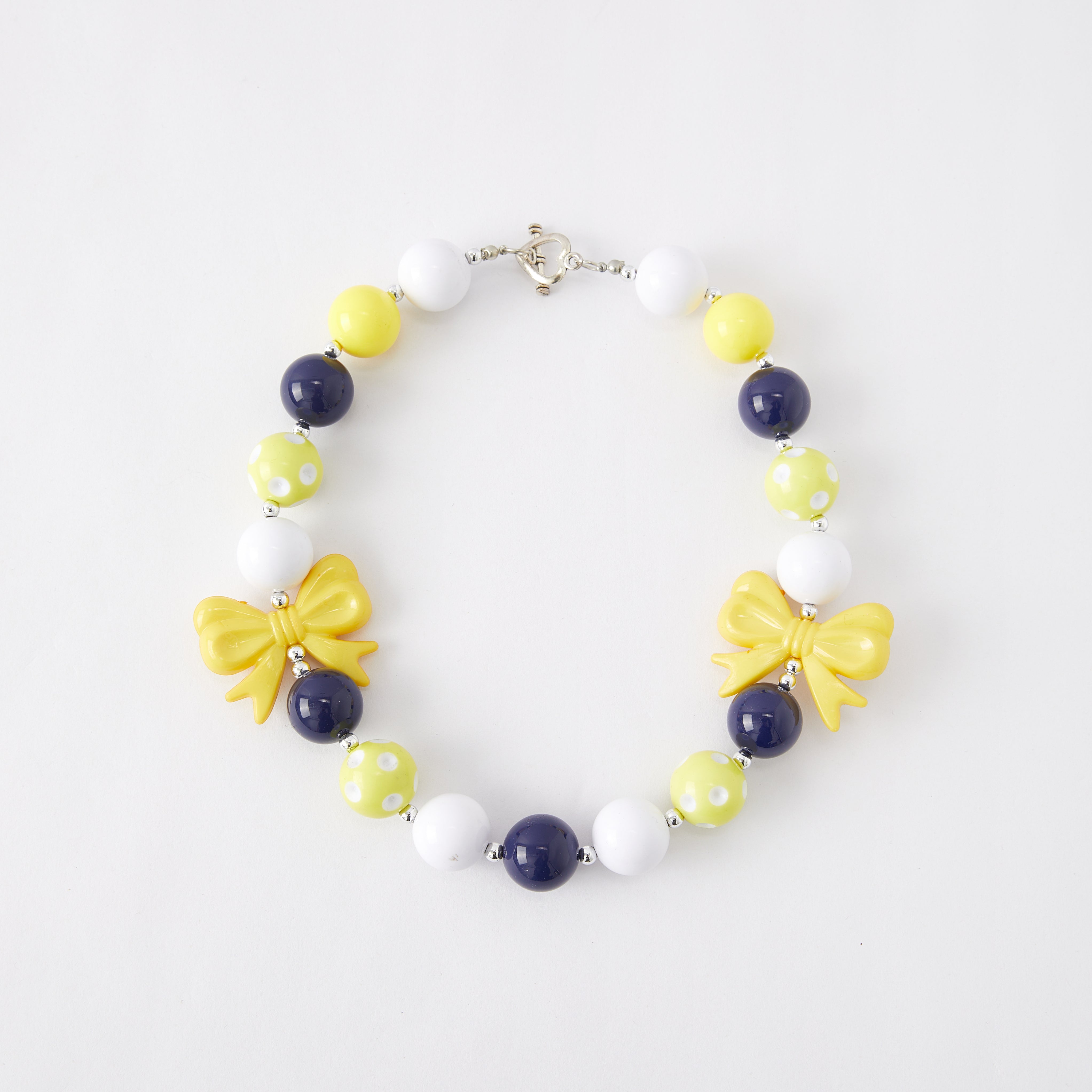 (In Stock G11)Girls Rhinestone Beaded Necklace