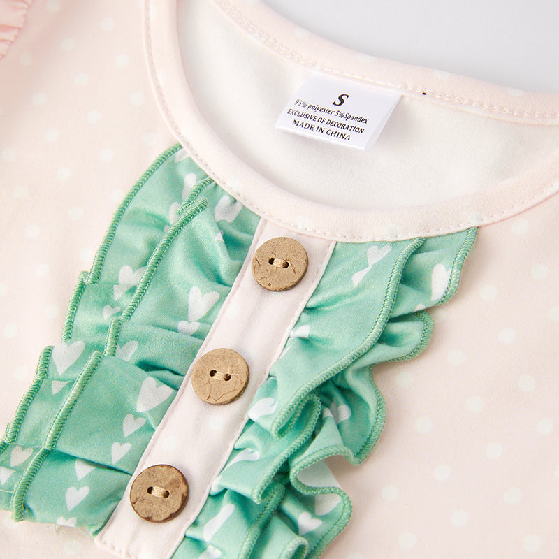 (In Stock E30-5-3)Girls Spring Pink Floral Print Milk Silk Dress