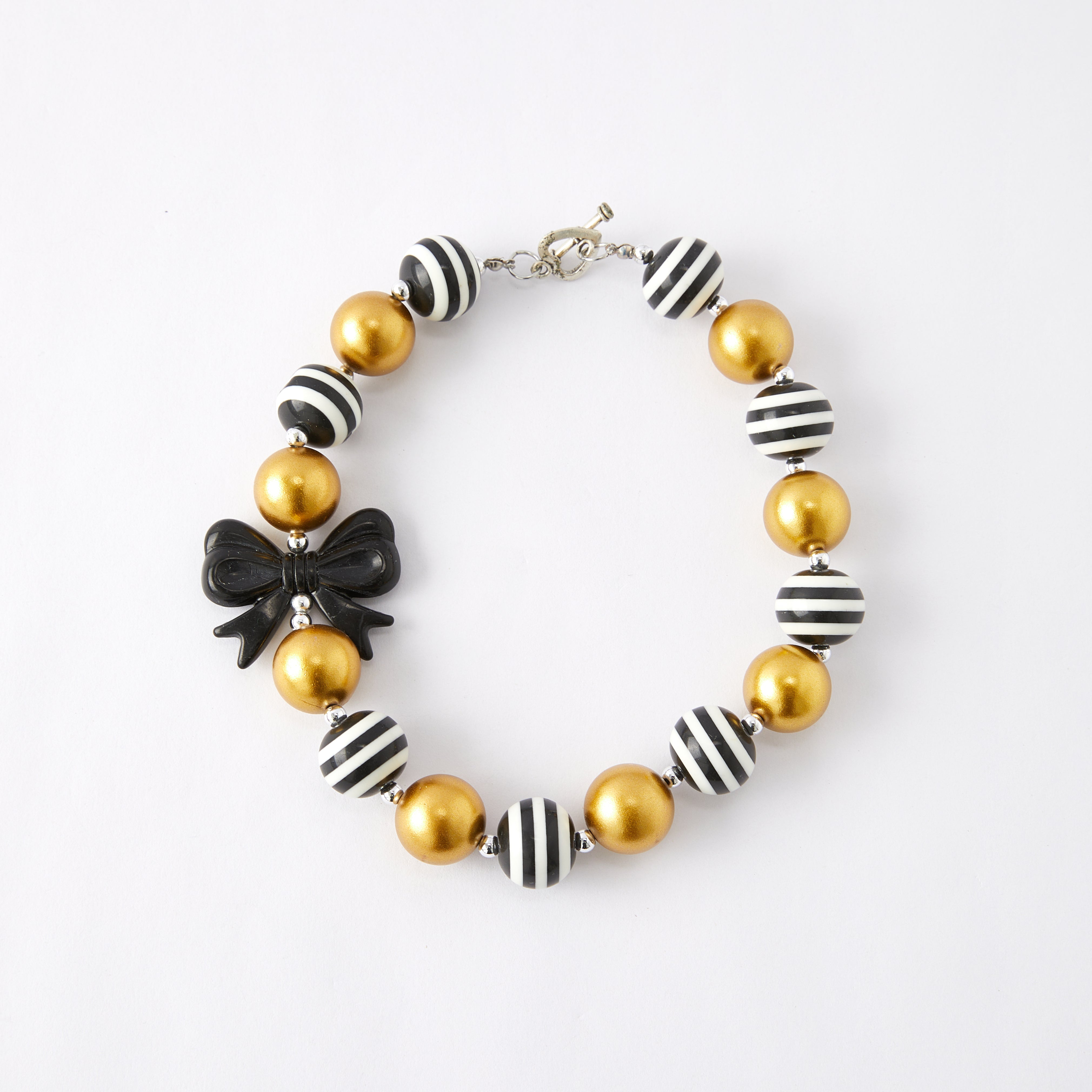 (In Stock G11)Girls Rhinestone Beaded Necklace