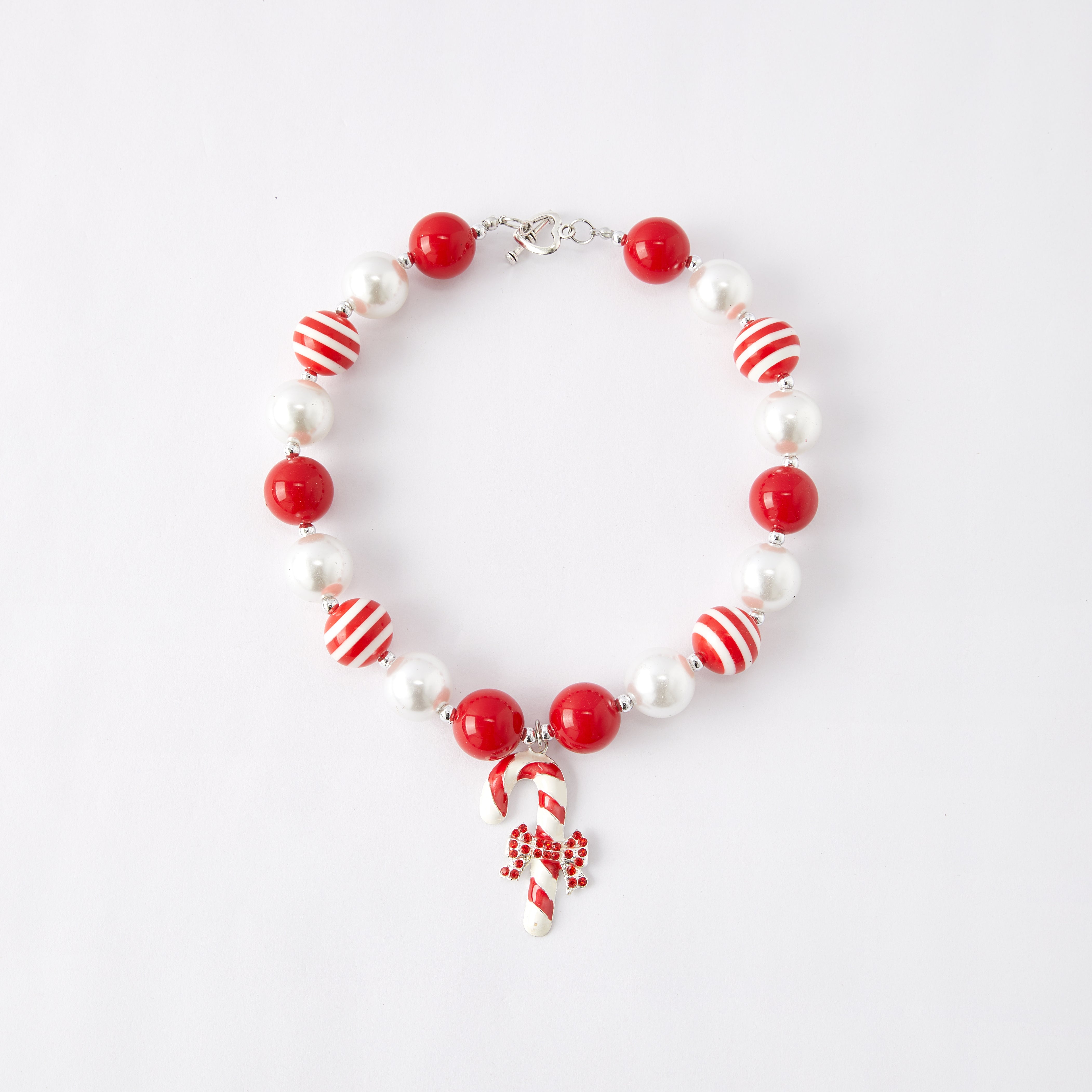 (In Stock G11)Girls Rhinestone Beaded Necklace