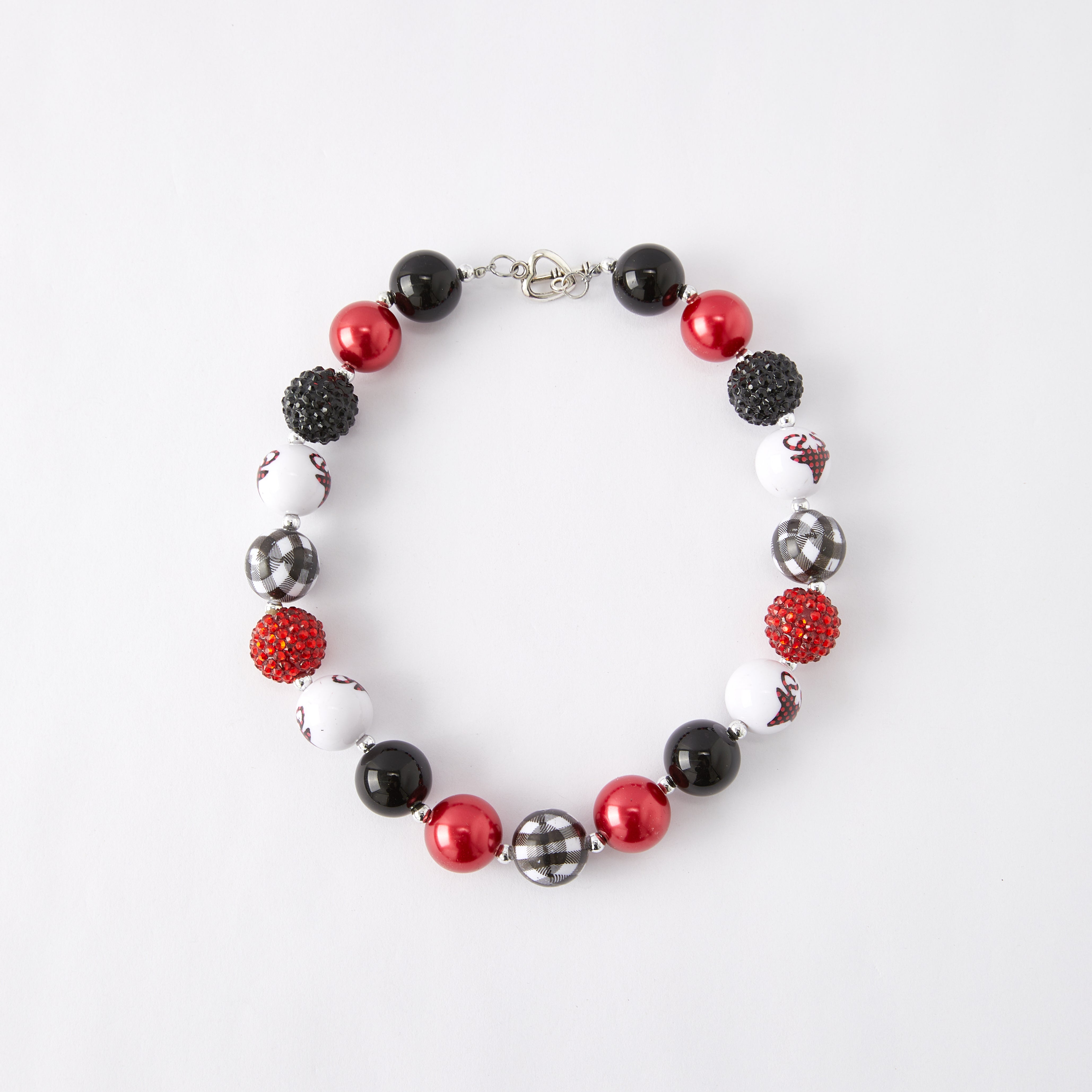 (In Stock G11)Girls Rhinestone Beaded Necklace