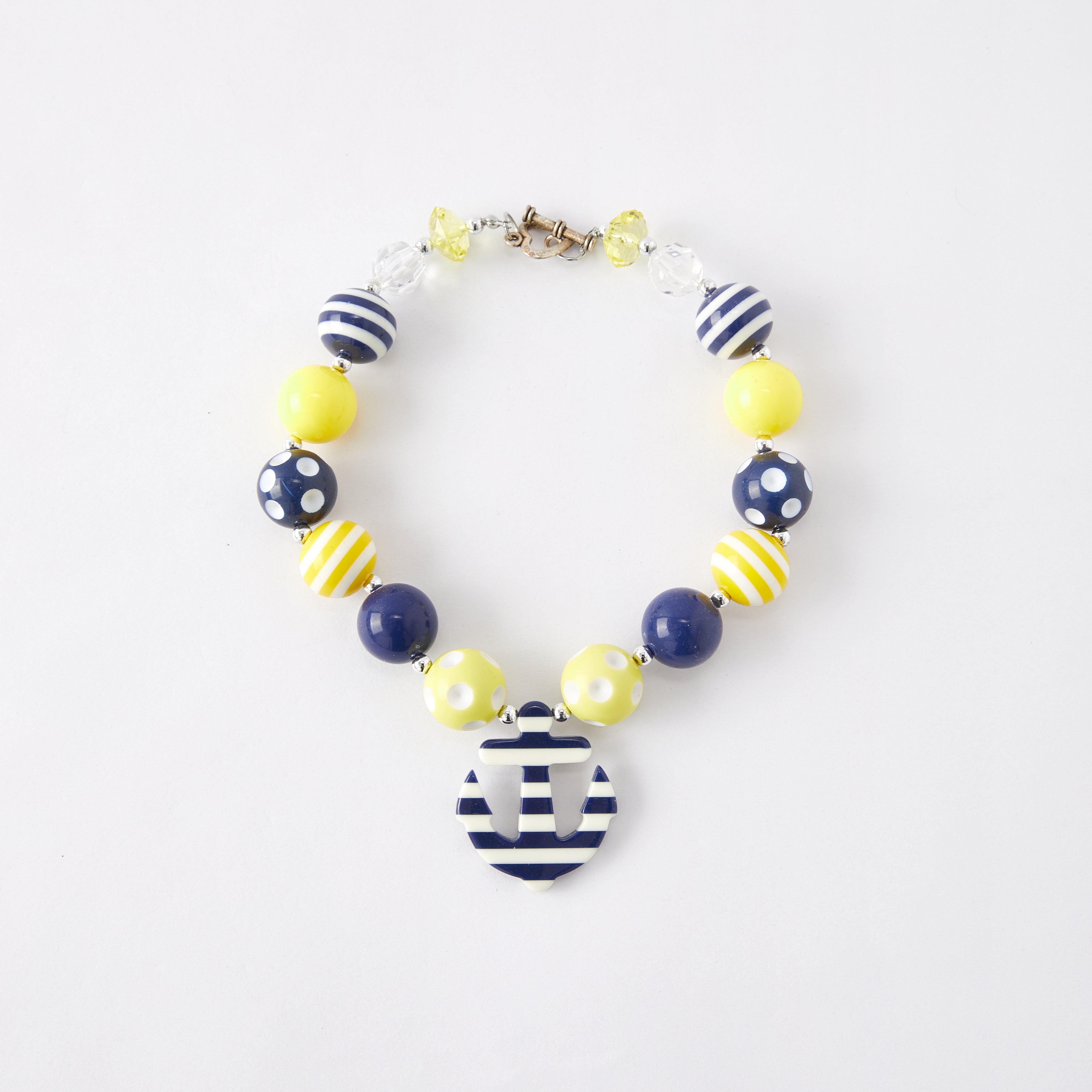 (In Stock G11)Girls Rhinestone Beaded Necklace