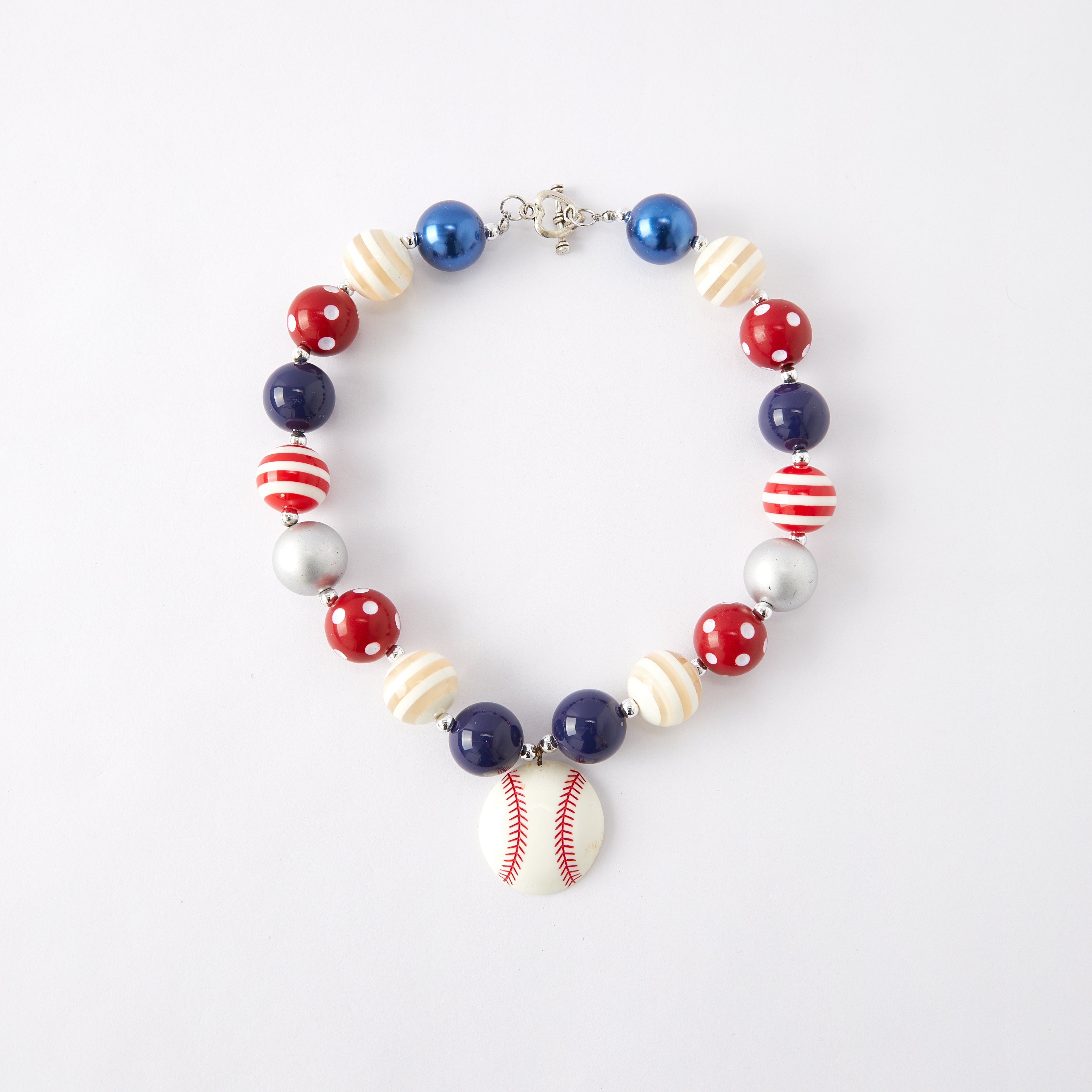 (In Stock G11)Girls Rhinestone Beaded Necklace