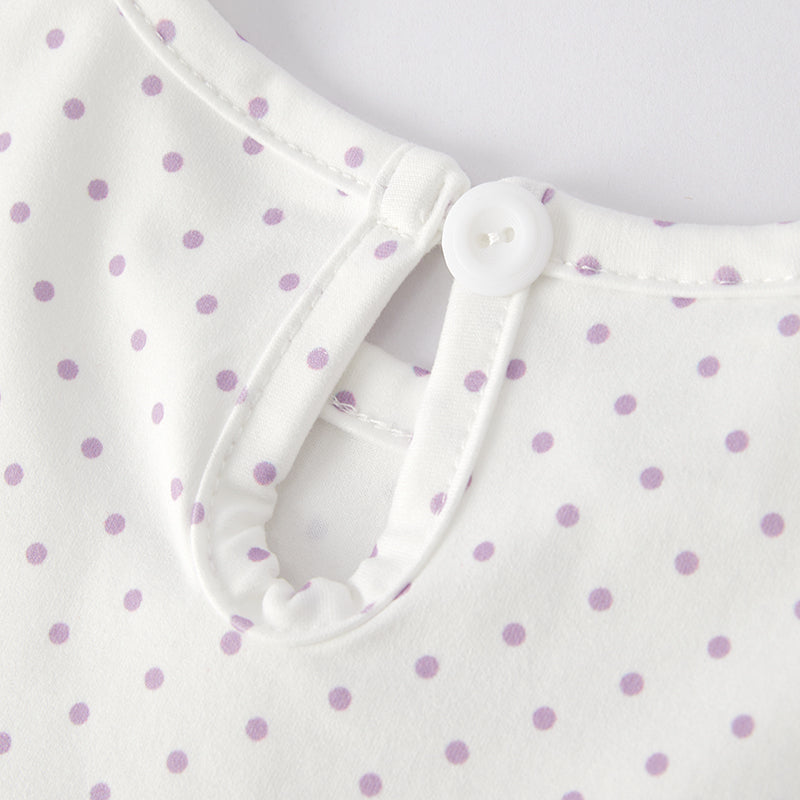 (In Stock E5-4-3)Girls Easter Bunny Embroidery Smocked Dress