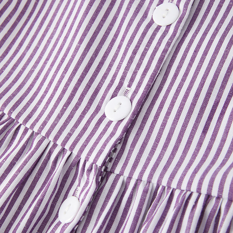 (In Stock E5-3-2)Girls Easter Bunny Embroidery Smocked Cotton Dress