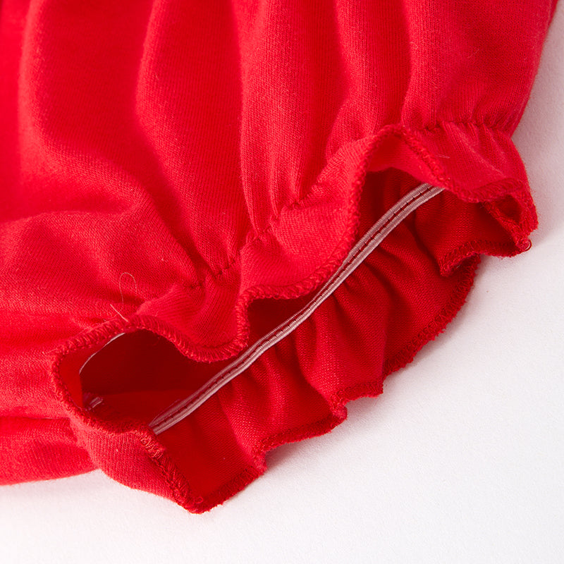 (In Stock)Baby Girls Valentine's Day Embroidery Bloomer Set