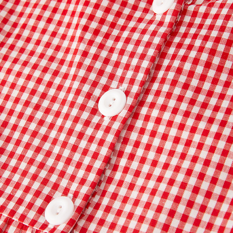 (In Stock E10-1-1)One Pack(10 Pieces total) Sale Girls Valentine's Day Embroidery Smocked Dress