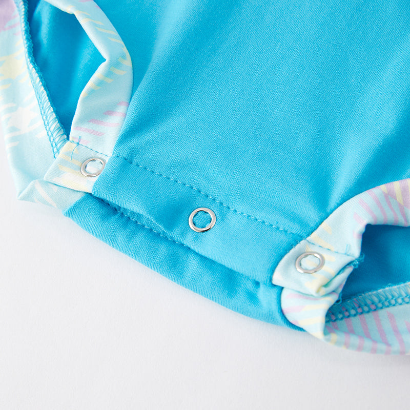 (In Stock)Baby Boys Easter Bunny Embroidery Smocked Romper