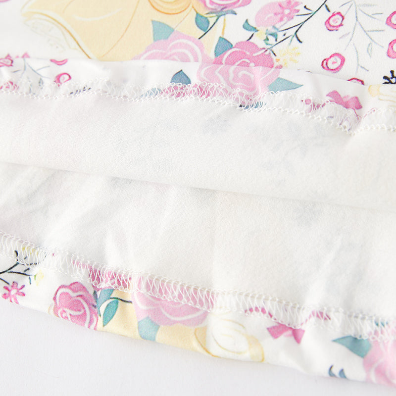 (In Stock Q9-3-1)One Pack(14 Pieces total) Girls Princess Print Dress