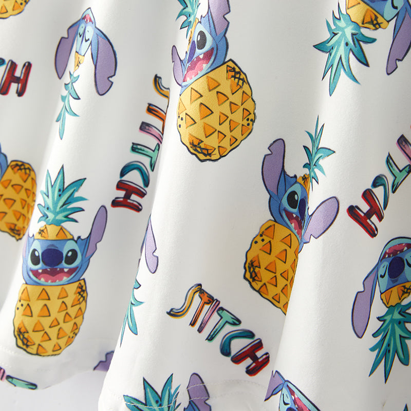 (In Stock)One Pack(8 Pieces total) Sale Girls Spring and Summer Cartoon Print Dress