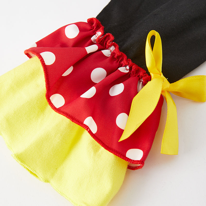 (In Stock Q8-2-1)One Pack(19 Pieces total) Sale Girls Cartoon Embroidery Smocked Outfit Set