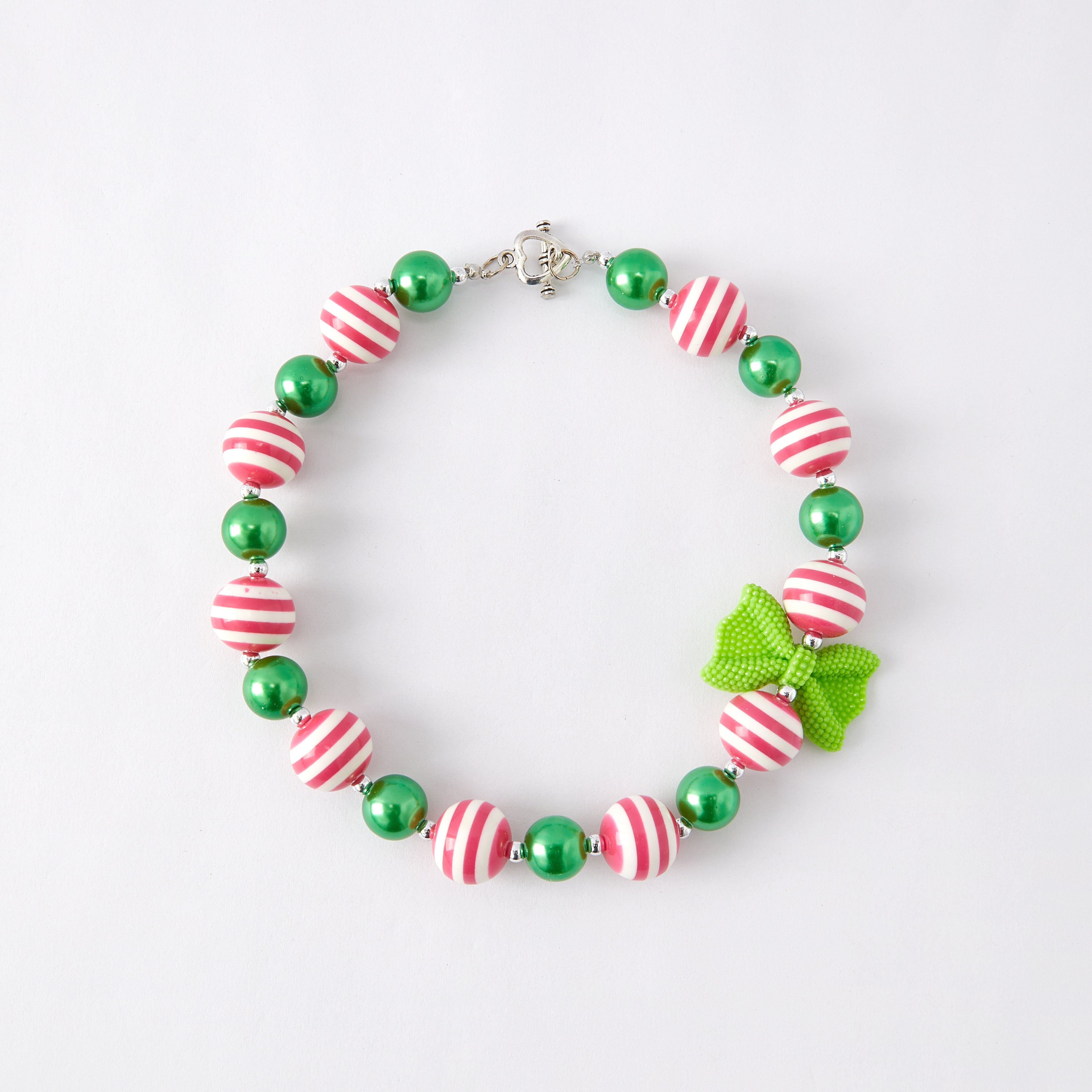 (In Stock G11 G12)Girls Rhinestone Beaded Necklace