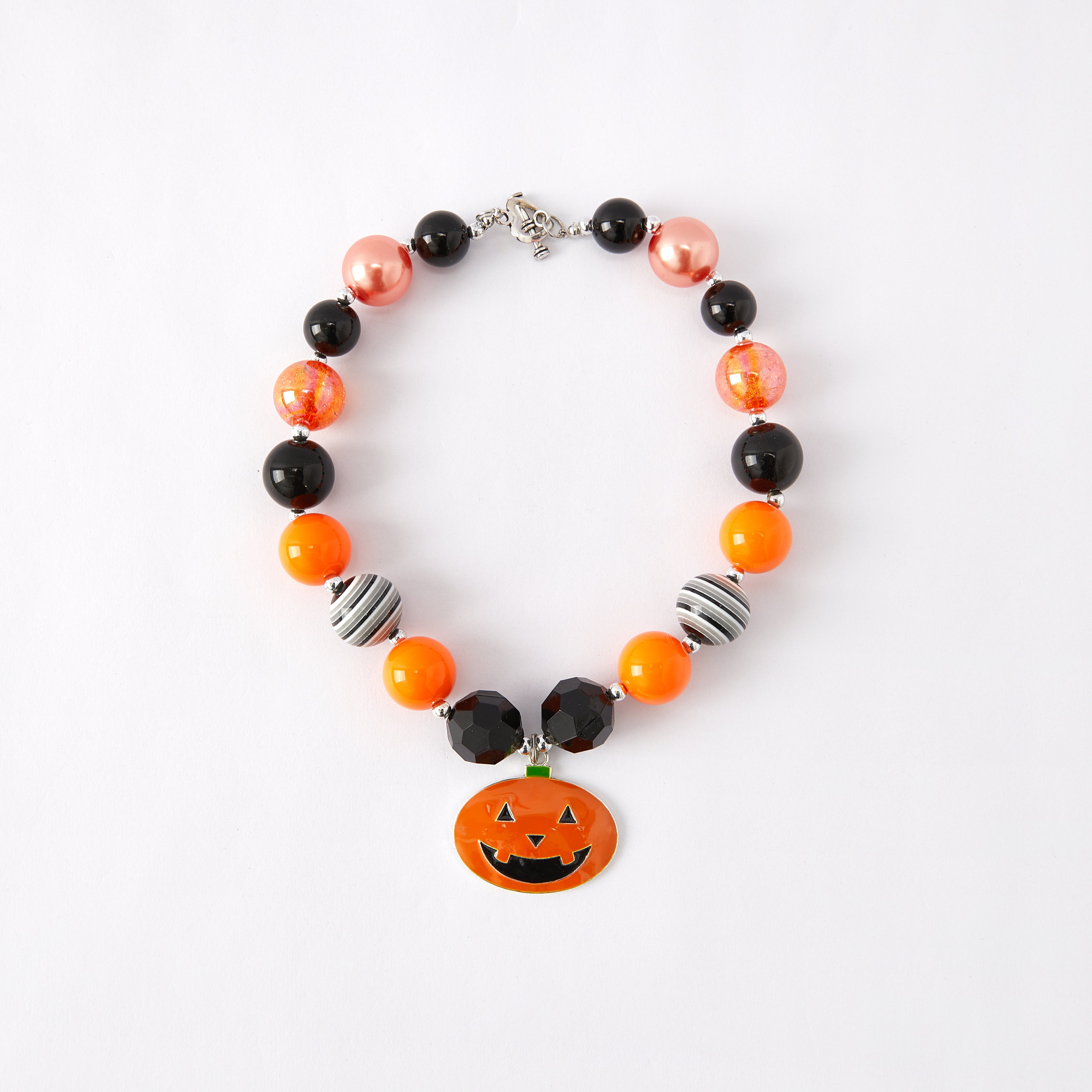 (In Stock G11 G12)Girls Rhinestone Beaded Necklace