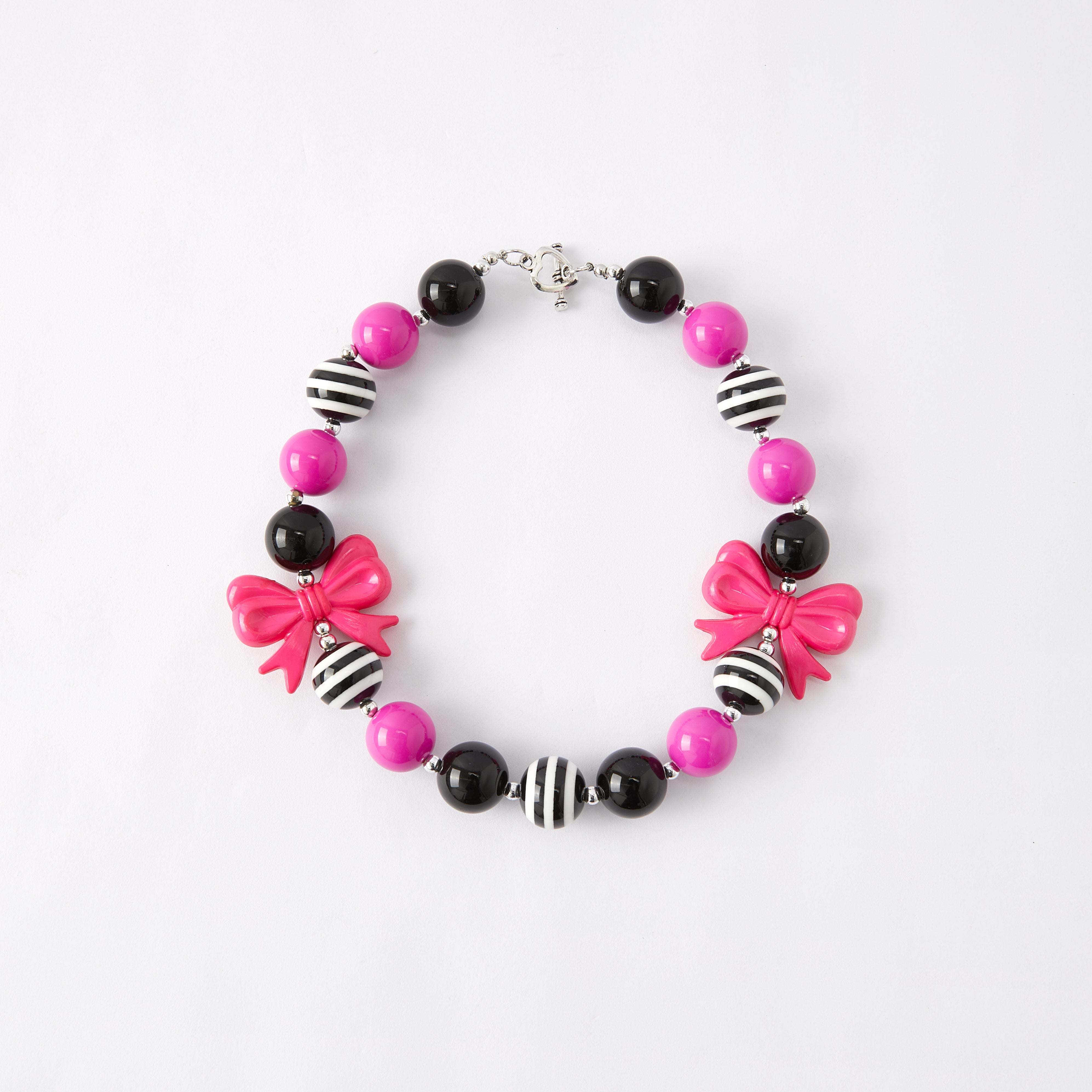 (In Stock G11 G12)Girls Rhinestone Beaded Necklace