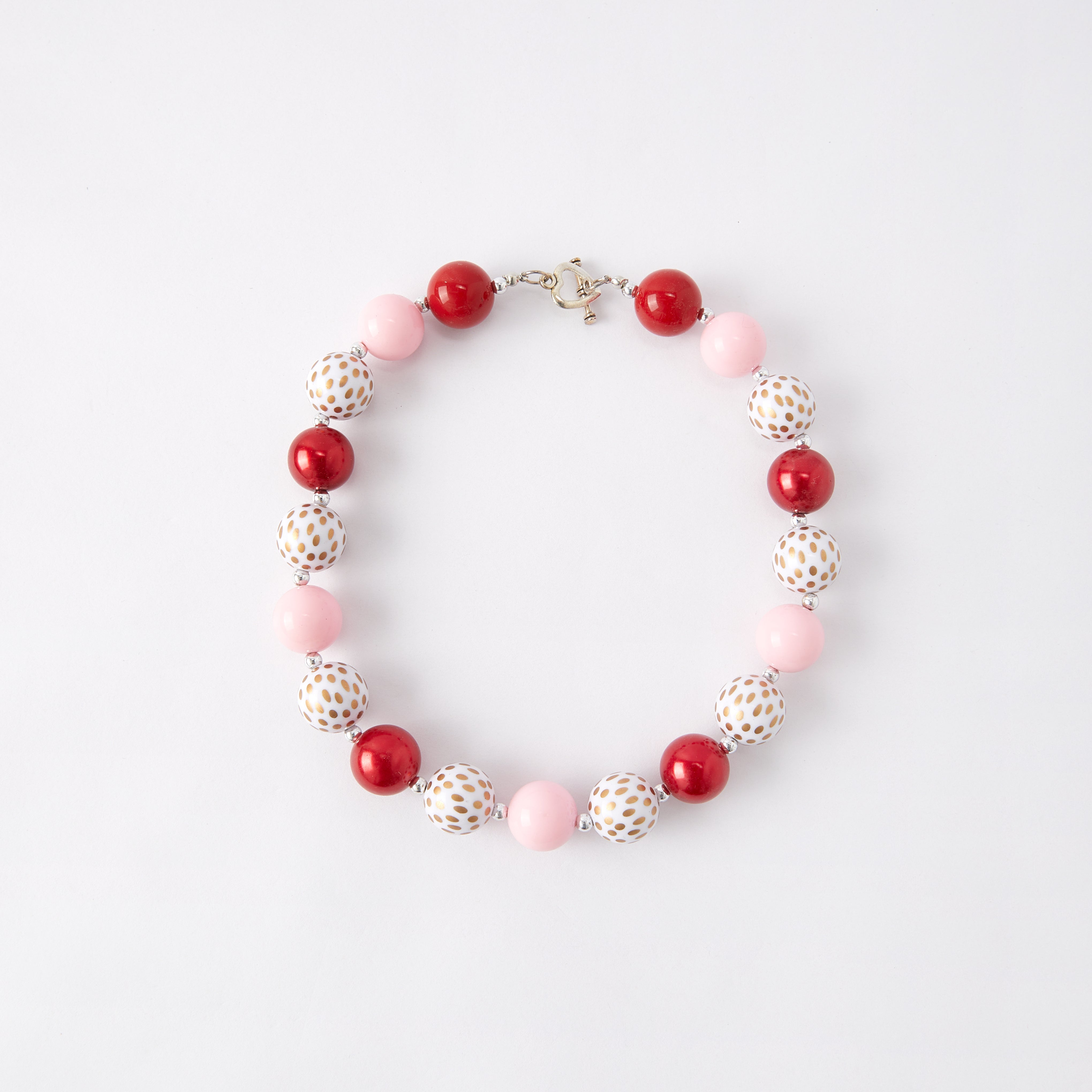 (In Stock G11 G12)Girls Rhinestone Beaded Necklace