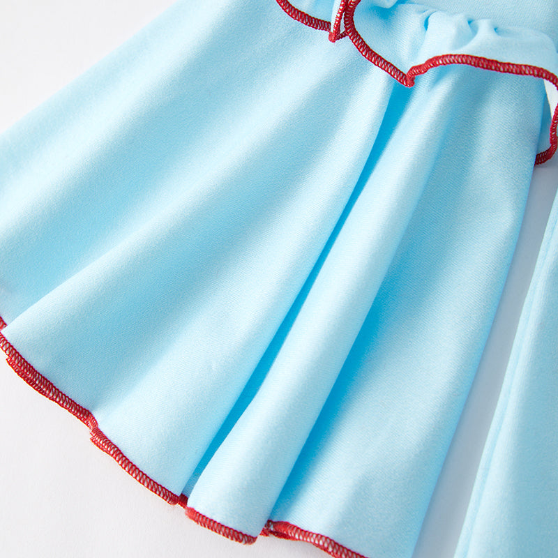 (In Stock)Girls DR SEUSS Print Sequin Velvet Pants Set