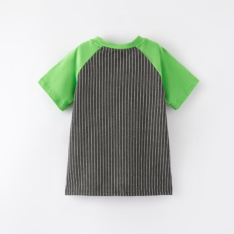 (In Stock)One Pack(9 Pieces total) Girls Farm Applique Cotton Top