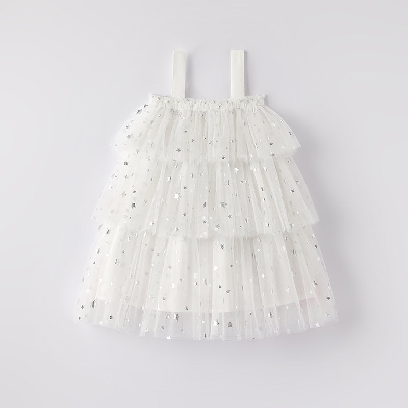 (In Stock)Girls Valentine's Day Heart Sequin Tiered Dress