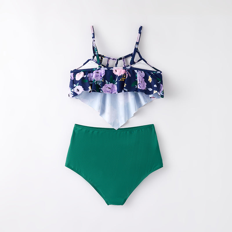 (In Stock)Mommy and Me Summer Floral Print Swimsuit