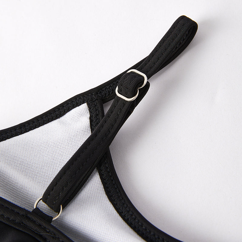 (In Stock)Mommy and Me Summer Palm Tree Print Swimsuit