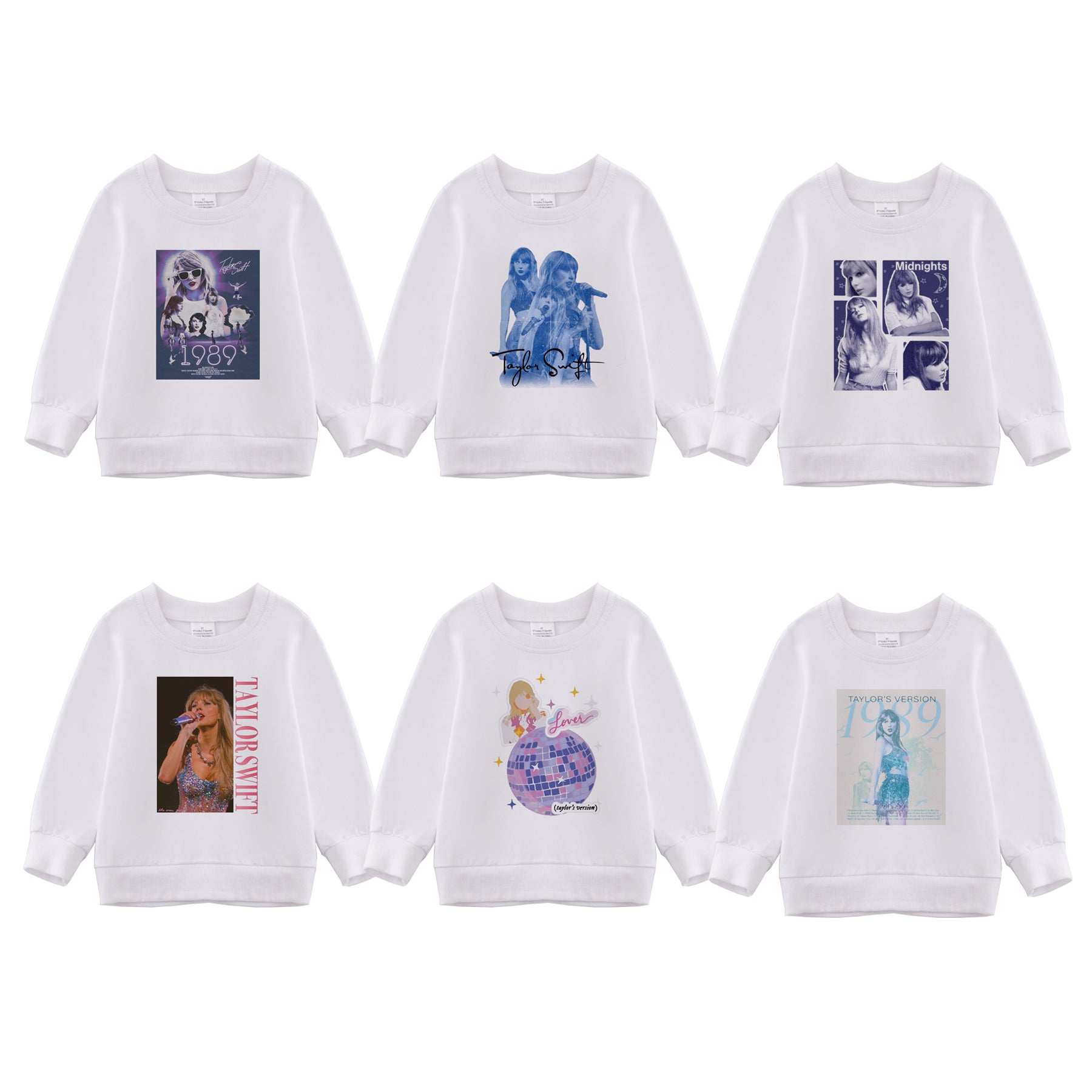 (Pre Order)Girls Fall TS Print Sweatshirt