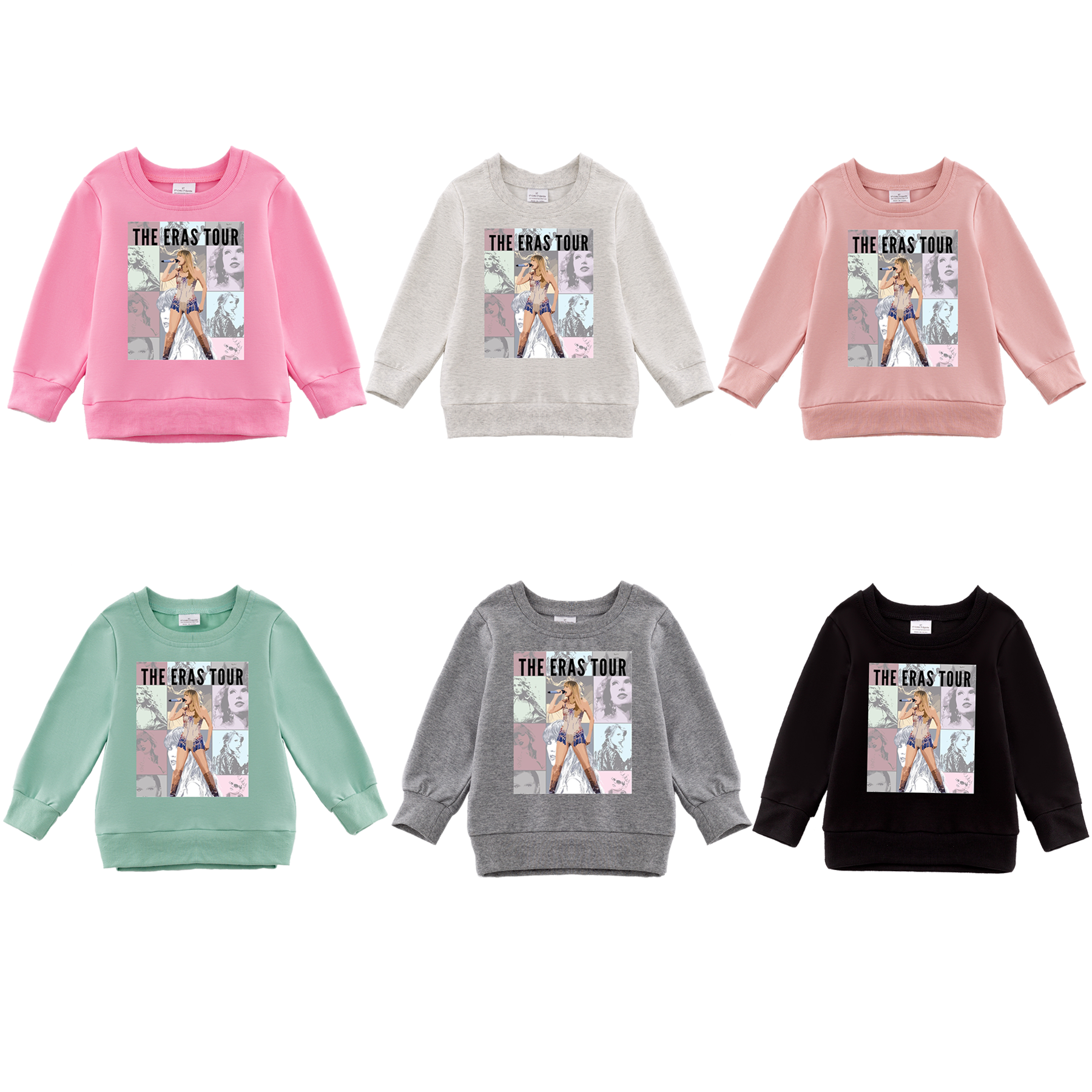 (Pre Order)Girls Fall TS Print Sweatshirt